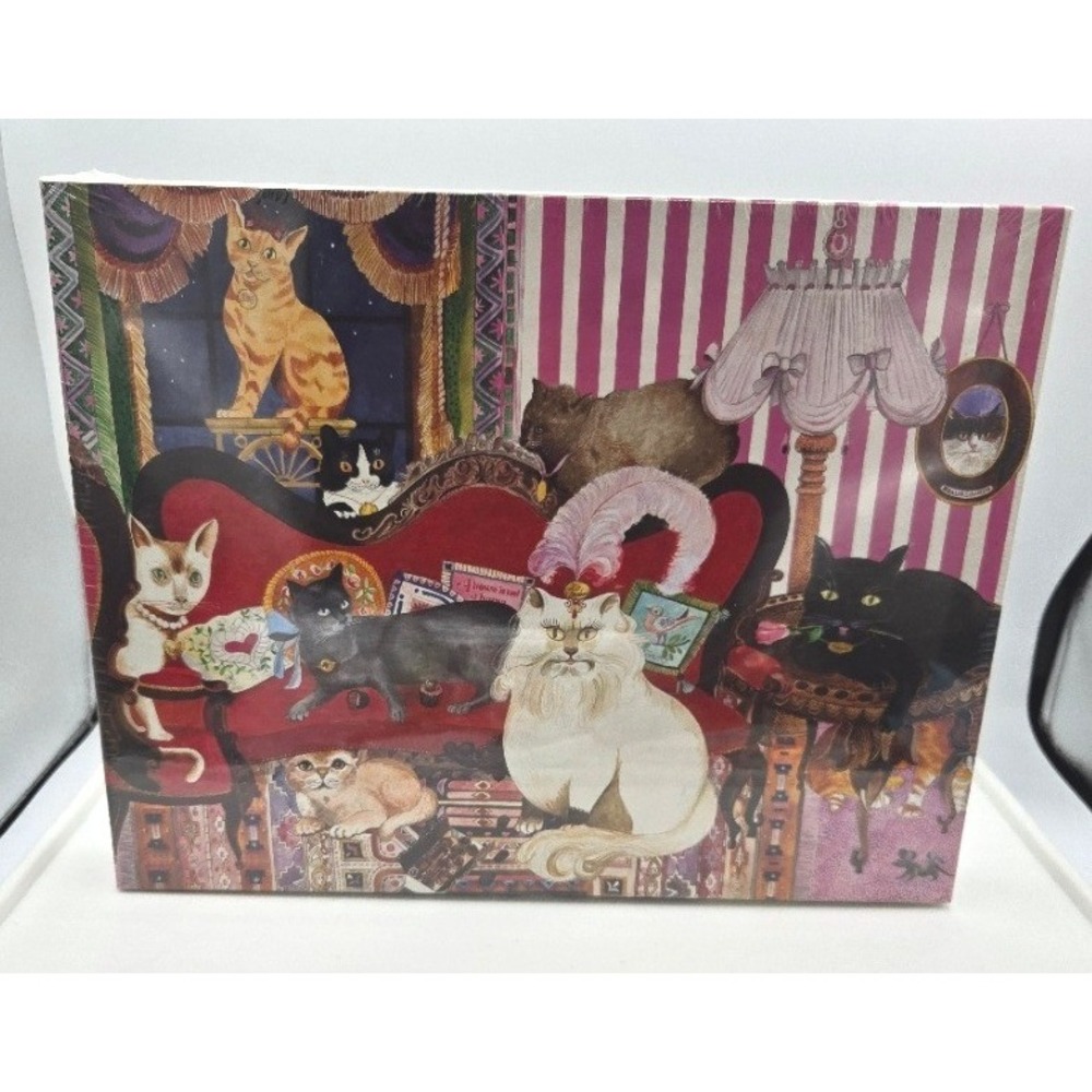 Vintage Opera Cats Jigsaw Puzzle by Bill Logan Great American Puzzle Factory